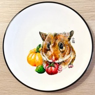 想念念客製化點心盤 - 天竺鼠水果派對