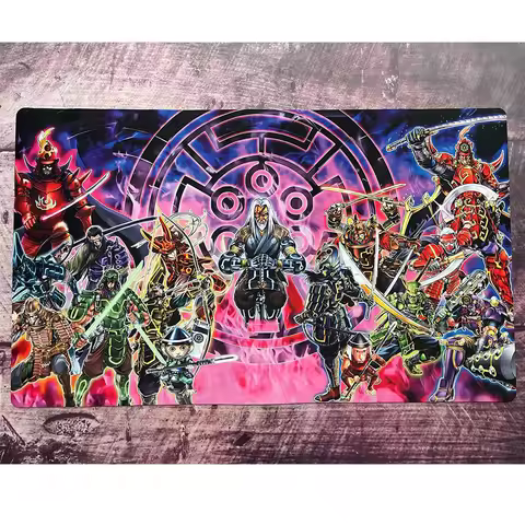 Yu-Gi-Oh Six Samurai Custom Playmat YGO Mat Cardmat CardPad KMC TCG YuGiOh Cardzone MAT-225
