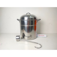 Supra Meatball Pot 30QT Meatball Pot Meatball Steamer + Thick Stainless Steel Lid