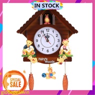 Globedealwin Cuckoo Clock Tree House Wall Art Vintage Decoration For Home Authentic