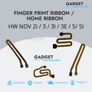Hw Nov 2i / 3 / 3i / 3e / 5 / 5i Home Ribbon / Finger Print Ribbon - Gadget Destination { Ready Stok