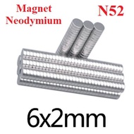 This Neodymium Magnet is a round shape of 6x2mm.