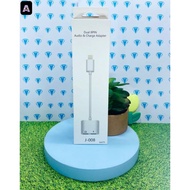 Spliter Lightning to Jack 3.5 mm JH008 Charger 2 in 1 Jack Audio To L