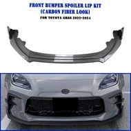 Front Bumper Spoiler Lip Lower Splitter For Toyota GR86 2022-2024