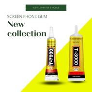SCREEN PHONE GUM T7000/T8000 Multipurpose Black Adhesive