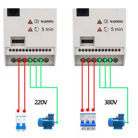 0.75/1.5/2.2/3.7/5.5KW 1/2/3/5/7HP 380V 220V VFD Variable Frequency Drive Converter Motor Speed Vect