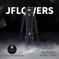 Terbaru Jflowers Cue Case Jf0056~Tas Billiard Jflowers 3X4~3 Butt+4 Shaft