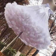 Lolita Girls Dress Petticoat Crinoline Hoop Bustle Skirt Pannier Skirt Girl Petticoat Pannier Skirt 