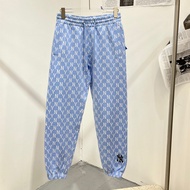 2025 Mùa Thu Mẫu Mới Phong Cách Hàn Quốc MLB Yankees NY Quần Thể Thao Bó Chân Giản Dị Dành Cho Nam V