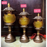 Lotus Pagoda Roof Top Electric Lamp HL045 – Elegant, Soft Light