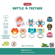 IQ Angel Rattle & Teether Baby Rattles - Baby Teether Toys