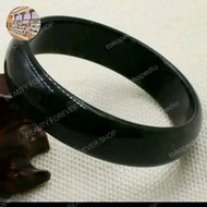 Gelang Giok batu giok hitam alam asli china