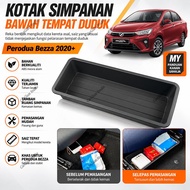 Perodua Bezza 2020+ Under Seat Storage Box Space Saving Car Upgrade Bezza Accesories Accessories Ker
