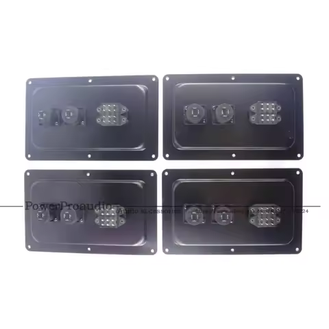 4pcs Compatible For JBL SRX725 SRX728 SRX 718 SRX 715 Back Panel W/ Connectors & Switch Part