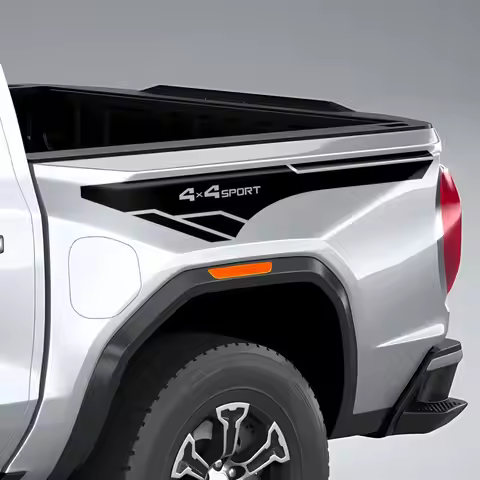 2X Decal Sticker Vinyl Rear Bumper Trunk Side Racing Stripes Sport Edition Graphics Compatible with 