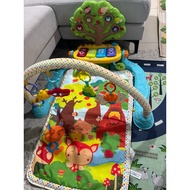 VTech Official Store 4 In 1 New Born Baby Gym Playmat Activity Gym Infant Boy And Girl 0/3 Months