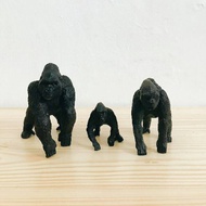 Animal figurines - gorilla family