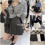 [Im.Cloud] CC The Lemon 0912 Short Pleated Midi Skirt