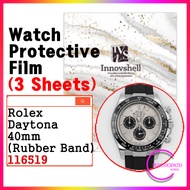 Protective Sticker for Rolex Daytona (40mm) 116519 Rubber (3 sheets) / Scratch & Contamination Preve