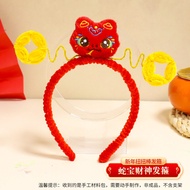 New Year Twist Stick Hairband Material Kit Headband DIY Handmade Kindergarten Spring Festival Lanter