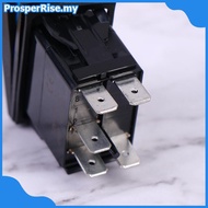 [prosperrise] 5Pin Car Switch Boat Tru Light Toggle Switch Waterproof 12V/24V Bar Style Toggle Roer 