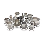304 Stainless Steel Sanitary Tri Clamp Ferrule to Male/Female Thread Adapter Quick Connect Pipe Fitt