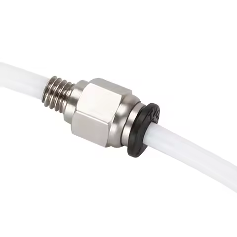 Pneumatic Fitting For Bambu Lab X1C X1 P1P P1S 3D Printer PTFE Tube 1.75mm Filament Extruder Bambula