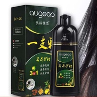 AUGEAS HERBAL DYE SHAMPOO 500ml Augeas Herbal 3IN1 Hair Dye Shampoo COLOUR SHAMPOO 染发洗发水500ml一支黑植物精华