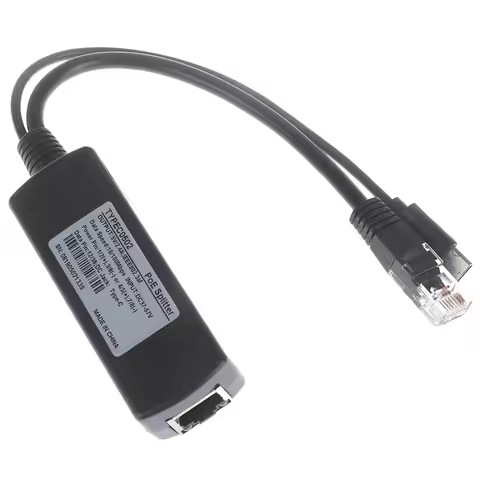 Hot sale TYPE-c poe splitter usb 48v to 5v power over ethernet 802.3af for raspberry
