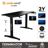 Anda Seat Terminator Adjustable Gaming Desk 160 x 60 cm Black 2 Years Warranty (AD-D-DD1-1600L-01-B)