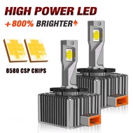 D1S D3S D2S D4S D5S D8S LED Headlights CANBUS 30000LM 300W D2R D3R D4R Led Two-sided CSP Chip 6000K 