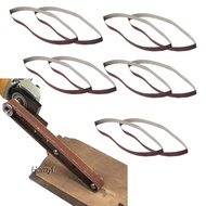[Homyl] 10x Electric Belt Grinder Belt, Sander Attachment, Angle Grinder Modified Belt,