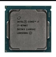 PROCESSOR INTEL CORE I7 8700T TRAY LGA 1151