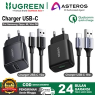 UGREEN Charger For Samsung, Oppo, Mi, Vivo USB Type C FAST Charging 10w 18w