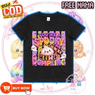 (FREE NAME) GLITTER DUMPLING CHILDREN'S T-SHIRT YOU'RE SPOOKY DUMPLING CUTE CHILDREN'S T-SHIRT
