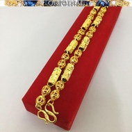 916 pure 916gold necklace hollow money jewelry faucet bamboo men's necklace in stock