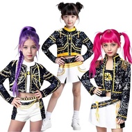New Warrior K Pop Disguise I Costume Zoey Cosplay Mira Clothes Black 3D Printing Girls Group