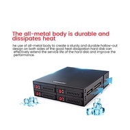 HOME ELEC- SATA SSD HDD Enclosure Mobile Rack/Enclosure Hard Disk Enclosure Rack Data Storage Black