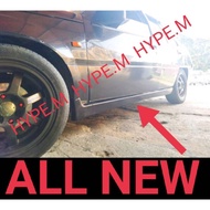 FRP PROTON ISWARA SIDE SKIRT EVO2 HOT SALES SUPER SALES ISWARA MMC LMSS ISWARA LMST ISWARA SEDAN AER