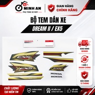 Genuine Malaysian black EX5, Dream II car sticker