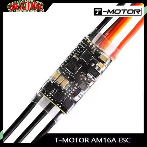 T-MOTOR AM16A 16A ESC - 2-4S Electronic Speed Control for F3P & FPV Drone