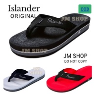 Islander White/Blue Men's Authentic And Rubber Slippers/fliplops