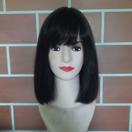 wig rambut asli pendek tipe RA 06