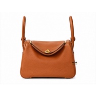 Handmade French togo leather women's handbag (handmade)