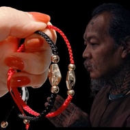 Thailand Characteristic Small Vault Hand Rope Red Rope Black Rope Bracelet Men Women Adjustable ychs