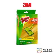 3M SCOTCH-BRITE™ MF-400 Quick Sweeper Mop Refill - Wet Dry Cleaning Microfiber Dust Removable Refill Cloth (1 Pc/Pack)