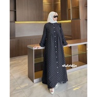 DRESS POLKADOT BY AKU KARISSA/GAMIS TERBARU AKU KARISSA