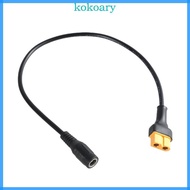 KOK XT60 Female Connector To DC5525 5521 Power Cable For TS100 Soldering Iron Cord