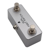 Dual Foot Switch Guitar Pedal Dual Footswitch Guitar Effect Pedal Lockable Audio Channel Switch Guit