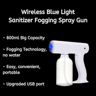 Wireless Nano Spray Gun Portable Sanitizer Spray Gun Disinfectant Sprayer Nano Atomizing Fog Disinfectant